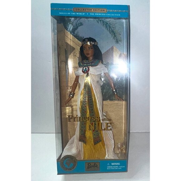 Barbie Princess of the Nile Doll - White and Gold - Picture 1 of 6